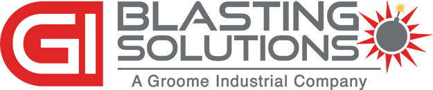 Blasting Groome Industrial Logo